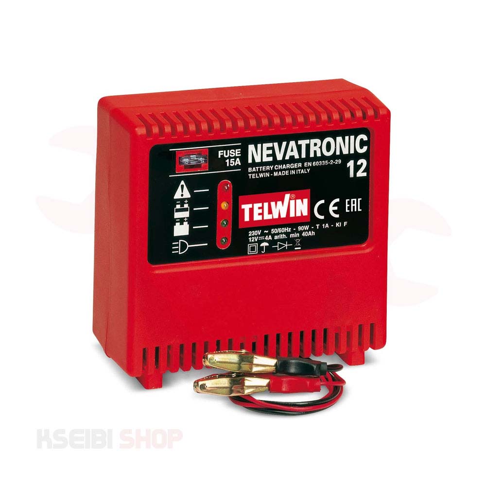 شاحن بطارية 6 أمبير 12 فولت أوتوماتيك TELWIN موديل NEVATRONIC 12