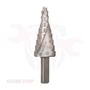 بنطة مدرجة للمعادن 4 مم إلى 20 مم BOSCH موديل HSS Step Drill Bit
